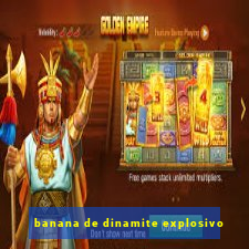 banana de dinamite explosivo